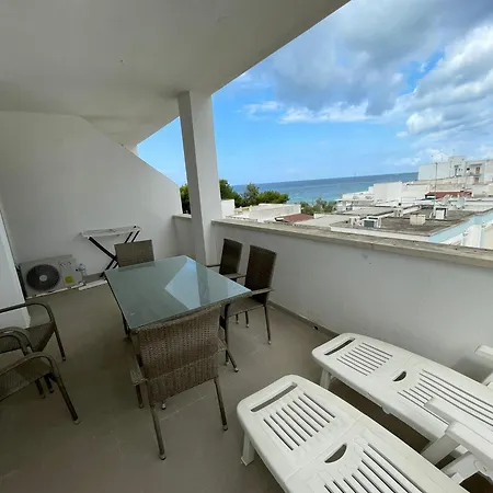 A Gallipoli-climatizzato, 120mq, 10 Posti Letto, 50m Dal Mare Apartment Lido Conchiglia